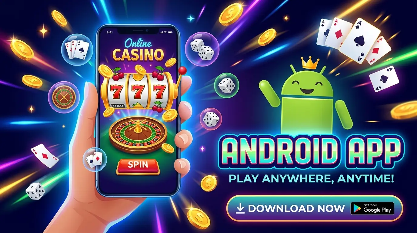 Level up casino på Android